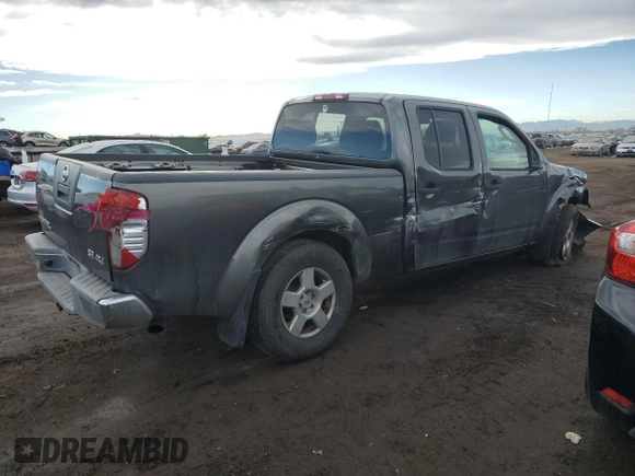 2007 Nissan Frontier SE with VIN 1N6AD09W27C466003, listed as a Copart auction lot 43709795 with 227,020 mi miles and Salvage Title. Bid and sale history available at carsss.com. Image 3.