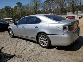 2010 Lexus LS 460 with VIN JTHCL5EF9A5007353, listed as a Copart auction lot 48305195 with 181,416 mi miles and Salvage title. Bid and sale history available at DreamBid. Image 2.