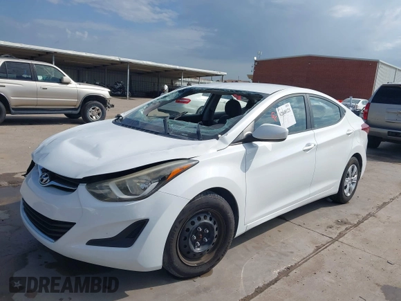 2016 Hyundai Elantra SE with VIN 5NPDH4AEXGH726523, listed as a IAAI auction lot 42648121 with 109,382 mi miles and . Bid and sale history available at DreamBid. Image 21.