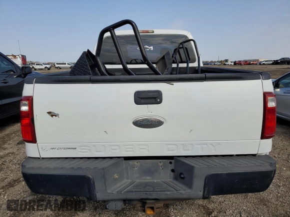 2011 Ford F-250 XL with VIN 1FT7X2BT8BEA48252, listed as a Copart auction lot 45029345 with 192,987 mi miles and Salvage Title. Bid and sale history available at DreamBid. Image 6.
