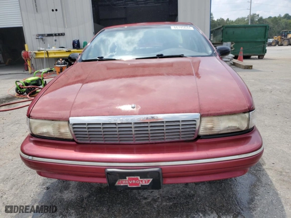 1995 Chevrolet Caprice Classic with VIN 1G1BL52W0SR107250, listed as a Copart auction lot 66745644 with 82,423 mi miles and Salvage Title. Bid and sale history available at carsss.com. Image 5.