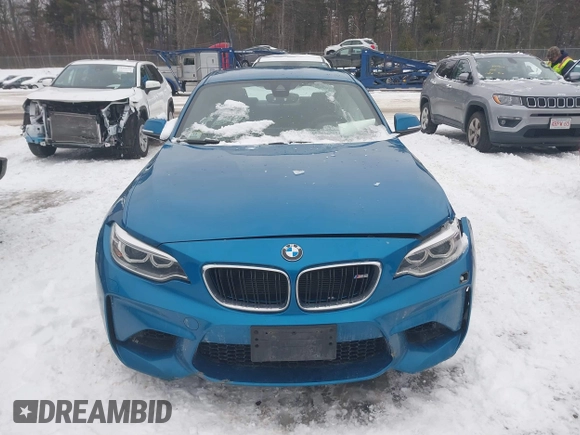 2017 BMW M2 with VIN WBS1H9C38HV887362, listed as a IAAI auction lot 41524962 with 58,866 mi miles. Bid and sale history available at carsss.com. Image 17.