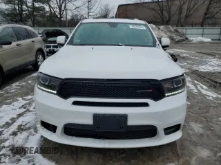 2019 Dodge Durango GT Plus with VIN 1C4RDJDGXKC771284, listed as a Copart auction lot 46690835 with 79,676 mi miles and Salvage Title. Bid and sale history available at DreamBid. Image 5.