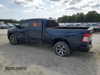 2021 Ram 1500 Big Horn with VIN 1C6SRFMT0MN725619, listed as a Copart auction lot 54238395 with 32,486 mi miles and Non repairable. Bid and sale history available at DreamBid. Image 2.