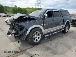 2017 Ram 1500 Laramie with VIN 1C6RR7NT0HS803438, listed as a Copart auction lot 59382265 with 71,390 mi miles and Salvage title. Bid and sale history available at DreamBid. Image 1.