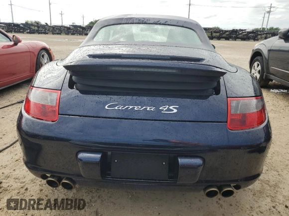 2008 Porsche 911 Carrera S with VIN WP0CB29998S776213, listed as a Copart auction lot 75106614 with Not Provided miles and Non Repairable. Bid and sale history available at DreamBid. Image 6.