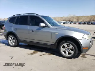 2007 BMW X3 3.0si with VIN WBXPC93497WF24723, listed as a Copart auction lot 52611965 with 147,779 mi miles and Salvage Title. Bid and sale history available at DreamBid. Image 4.