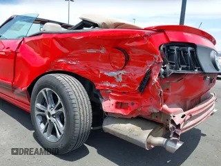 2014 Ford Mustang V6 with VIN 1ZVBP8EM5E5236603, listed as a IAAI auction lot 42355551 with 100,617 mi miles and . Bid and sale history available at DreamBid. Image 6.