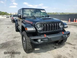 2024 Jeep Gladiator Mojave X с VIN 1C6JJTEG4RL120069, выставлен на аукционе Copart как лот 53950405 с пробегом 4 107 миль миль и Списание • Salvage title. История ставок и продаж доступна на DreamBid. Изображение 13.