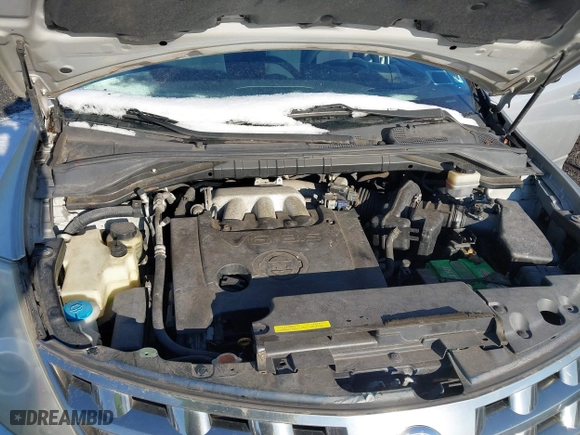 2005 Nissan Murano SL with VIN JN8AZ08W45W438158, listed as a IAAI auction lot 41542366 with 51,191 mi miles. Bid and sale history available at carsss.com. Image 10.
