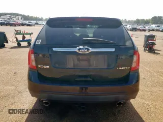 2013 Ford Edge Limited with VIN 2FMDK3KC1DBE37574, listed as a Copart auction lot 62334995 with 135,553 mi miles and Salvage title. Bid and sale history available at DreamBid. Image 6.