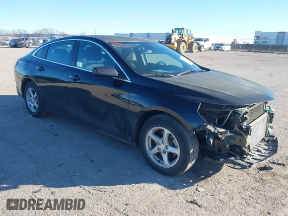 2016 Chevrolet Malibu LS z VIN 1G1ZB5STXGF240758, wystawiony jako IAAI lot #41231156 z przebiegiem 116 831 mil mil oraz . Historia ofert i sprzedaży dostępna na DreamBid. Obrazek 1.