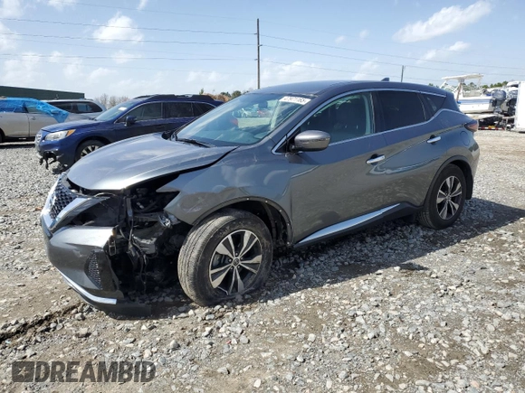 2019 Nissan Murano S with VIN 5N1AZ2MJ2KN158897, listed as a Copart auction lot 47971165 with 64,858 mi miles and Salvage Title. Bid and sale history available at DreamBid. Image 1.