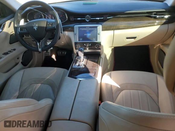 2014 Maserati Quattroporte GTS z VIN ZAM56PPA0E1082028, wystawiony jako Copart lot #44642825 z przebiegiem 36 299 mil mil oraz Szkoda całkowita • Salvage title. Historia ofert i sprzedaży dostępna na DreamBid. Obrazek 8.