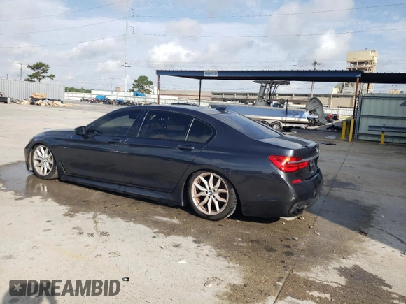 2016 BMW 7 Series 750i с VIN WBA7F0C53GGL99425, выставлен на аукционе Copart как лот 59640465 с пробегом Не указан миль и Чистый • Clean title. История ставок и продаж доступна на DreamBid. Изображение 2.