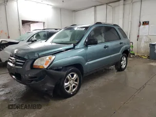 2005 Kia Sportage LX with VIN KNDJE723657083048, listed as a Copart auction lot 85794364 with 172,420 mi miles and Salvage Title. Bid and sale history available at carsss.com. Image 1.