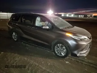 2022 Toyota Sienna Limited with VIN 5TDZSKFCXNS063626, listed as a Copart auction lot 85759354 with 35,448 mi miles and Salvage Title. Bid and sale history available at carsss.com. Image 4.