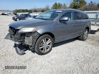 2013 Audi Q7 3.0T Premium Plus with VIN WA1LGAFE2DD009213, listed as a Copart auction lot 46077615 with 116,558 mi miles and Salvage Title. Bid and sale history available at carsss.com. Image 1.