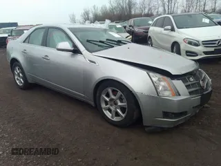 2008 Cadillac CTS AWD w/1SA with VIN 1G6DG577980155822, listed as a IAAI auction lot 41930319 with 63,890 mi miles. Bid and sale history available at carsss.com. Image 1.