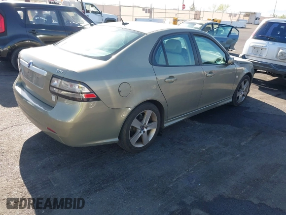 2008 Saab 9-3 with VIN YS3FB49Y981111875, listed as a IAAI auction lot 42004706 with 156,070 mi miles. Bid and sale history available at carsss.com. Image 4.