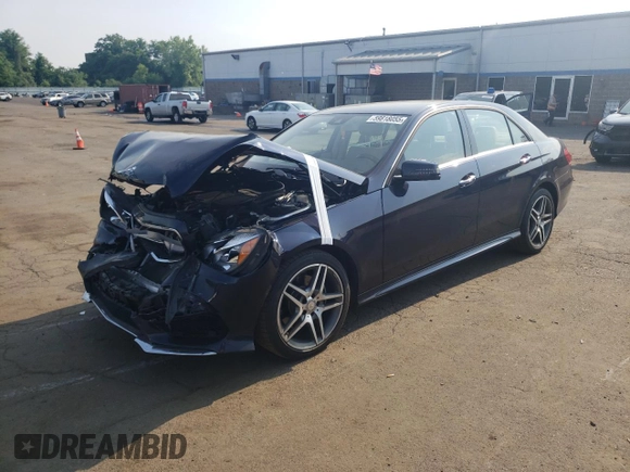 2016 Mercedes-Benz E 350 Luxury with VIN WDDHF8JB4GB295544, listed as a Copart auction lot 59818055 with 101,994 mi miles and Salvage title. Bid and sale history available at DreamBid. Image 1.
