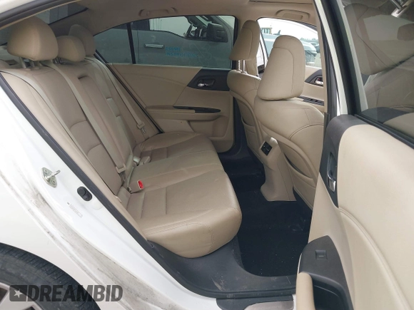 2014 Honda Accord EX-L with VIN 1HGCR2F86EA163363, listed as a IAAI auction lot 41825571 with 66,569 mi miles and . Bid and sale history available at carsss.com. Image 8.