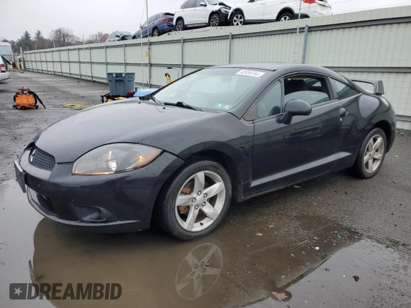 2009 Mitsubishi Eclipse GS with VIN 4A3AK24F89E020910, listed as a Copart auction lot 82059744 with 102,336 mi miles and Salvage Title. Bid and sale history available at carsss.com. Image 1.