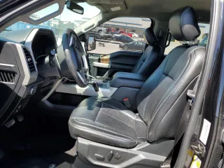 2019 Ford F-150 XL with VIN 1FTEW1E54KFB61479, listed as a Copart auction lot 53517095 with 104,201 mi miles and Salvage title. Bid and sale history available at DreamBid. Image 7.