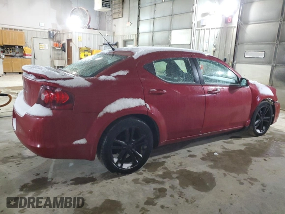 2011 Dodge Avenger Heat with VIN 1B3BD1FG6BN514045, listed as a Copart auction lot 45012025 with 142,247 mi miles and Salvage Title. Bid and sale history available at DreamBid. Image 3.