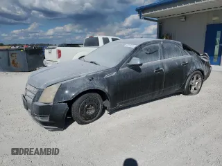 2008 Cadillac CTS AWD w/1SA with VIN 1G6DH577880141715, listed as a Copart auction lot 43010495 with 0 mi miles and Salvage Title. Bid and sale history available at carsss.com. Image 1.