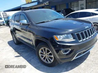 2015 Jeep Grand Cherokee Limited with VIN 1C4RJFBG4FC827251, listed as a IAAI auction lot 41930563 with 94,208 mi miles. Bid and sale history available at carsss.com. Image 1.
