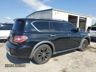 2017 Nissan Armada Platinum с VIN JN8AY2NE2H9701177, выставлен на аукционе Copart как лот 58912495 с пробегом 149 949 миль миль и Списание • Salvage title. История ставок и продаж доступна на DreamBid. Изображение 3.