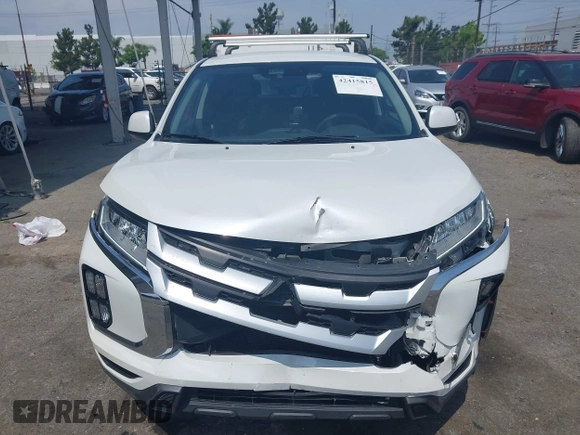2021 Mitsubishi Outlander ES with VIN JA4APUAU7MU027570, listed as a IAAI auction lot 42415815 with 56,339 mi miles and . Bid and sale history available at DreamBid. Image 11.