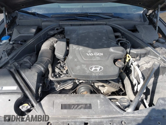 2015 Hyundai Genesis 3.8L with VIN KMHGN4JE3FU023383, listed as a IAAI auction lot 41865758 with 159,435 mi miles. Bid and sale history available at carsss.com. Image 10.