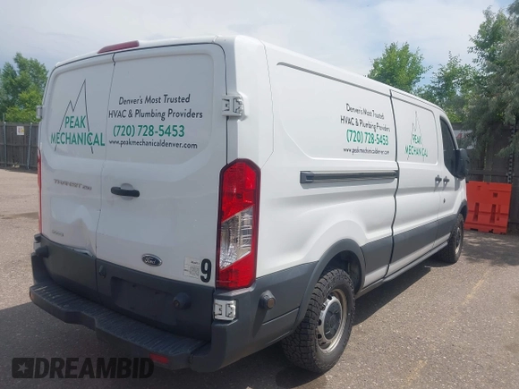 2017 Ford Transit with VIN 1FTYR2YG4HKA89402, listed as a IAAI auction lot 42495678 with 121,603 mi miles and . Bid and sale history available at DreamBid. Image 4.