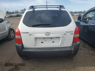 2005 Hyundai Tucson GLS with VIN KM8JN12D45U188612, listed as a Copart auction lot 51826225 with 192,677 mi miles and Salvage Title. Bid and sale history available at carsss.com. Image 6.