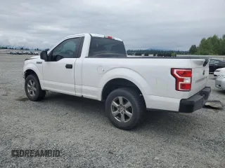 2018 Ford F-150 XL with VIN 1FTMF1CB5JKE71859, listed as a Copart auction lot 59614905 with 112,757 mi miles and Salvage title. Bid and sale history available at DreamBid. Image 2.