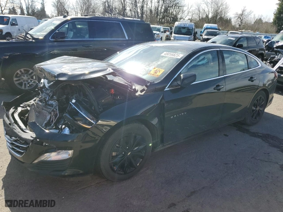 2021 Chevrolet Malibu LT with VIN 1G1ZD5ST1MF051342, listed as a Copart auction lot 48056625 with 0 mi miles and Clean Title. Bid and sale history available at carsss.com. Image 1.