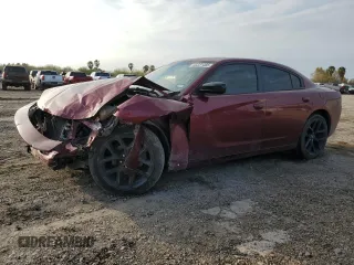 2019 Dodge Charger SXT with VIN 2C3CDXBG3KH734655, listed as a Copart auction lot 43331485 with 62,777 mi miles and Salvage Title. Bid and sale history available at DreamBid. Image 1.