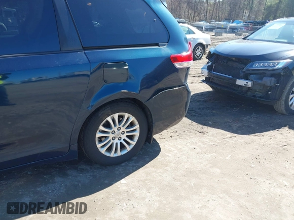2011 Toyota Sienna XLE AAS with VIN 5TDYK3DCXBS114882, listed as a IAAI auction lot 42007417 with 144,087 mi miles and . Bid and sale history available at DreamBid. Image 12.