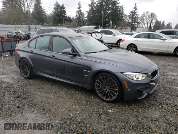 2015 BMW M3 z VIN WBS3C9C52FP803661, wystawiony jako Copart lot #52040625 z przebiegiem 134 562 mil mil oraz Szkoda całkowita • Salvage title. Historia ofert i sprzedaży dostępna na DreamBid. Obrazek 4.