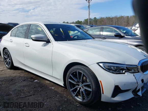 2022 BMW 3 Series 330i with VIN WBA5R1C01NFM20381, listed as a IAAI auction lot 41579020 with 37,874 mi miles. Bid and sale history available at carsss.com. Image 13.