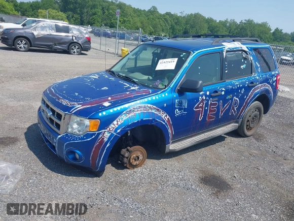 2011 Ford Escape XLT with VIN 1FMCU9D70BKA12908, listed as a IAAI auction lot 42425419 with 286,179 mi miles and . Bid and sale history available at DreamBid. Image 2.