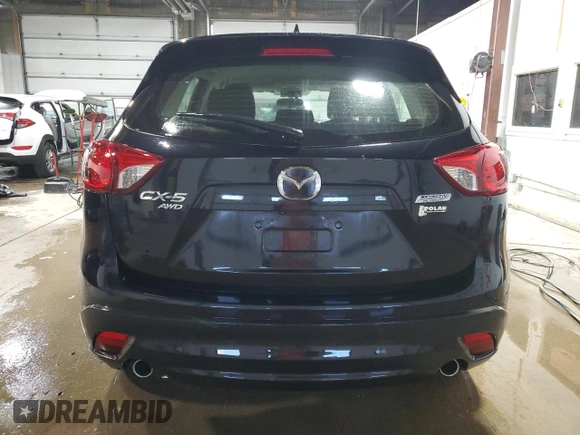 2016 Mazda CX-5 Sport with VIN JM3KE4BY9G0785317, listed as a Copart auction lot 48300935 with 32,592 mi miles and Salvage Title. Bid and sale history available at carsss.com. Image 6.
