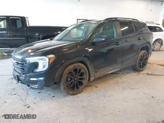 2022 GMC Terrain SLE with VIN 3GKALTEV1NL260634, listed as a IAAI auction lot 41721990 with 46,527 mi miles. Bid and sale history available at carsss.com. Image 17.