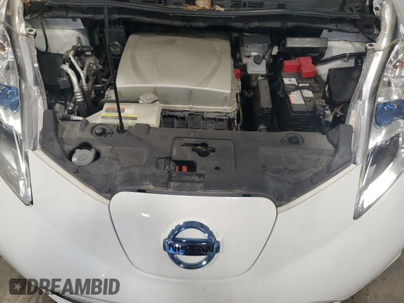 2016 Nissan LEAF S with VIN 1N4BZ0CP5GC306312, listed as a Copart auction lot 85034664 with 47,129 mi miles and Clean Title. Bid and sale history available at carsss.com. Image 11.