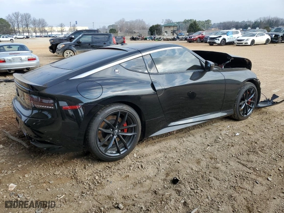 2024 Nissan Z Performance with VIN JN1BZ4BH1RM365434, listed as a Copart auction lot 43977075 with NaN miles and Salvage Title. Bid and sale history available at carsss.com. Image 3.