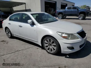 2011 Hyundai Genesis with VIN KMHGC4DE8BU127802, listed as a Copart auction lot 52614475 with 148,803 mi miles and Salvage Title. Bid and sale history available at carsss.com. Image 4.