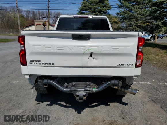2021 Chevrolet Silverado 1500 with VIN 1GCRYBEHXMZ115135, listed as a Copart auction lot 54670185 with 32,849 mi miles and Salvage Title. Bid and sale history available at DreamBid. Image 6.