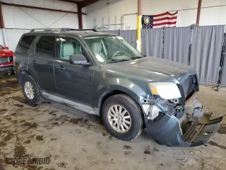 2010 Mercury Mariner Premier with VIN 4M2CN9HG0AKJ26413, listed as a Copart auction lot 72378324 with 191,647 mi miles and Salvage Title. Bid and sale history available at carsss.com. Image 4.